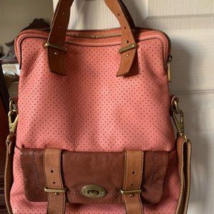 Fossil Leather Crossbody Handbag
